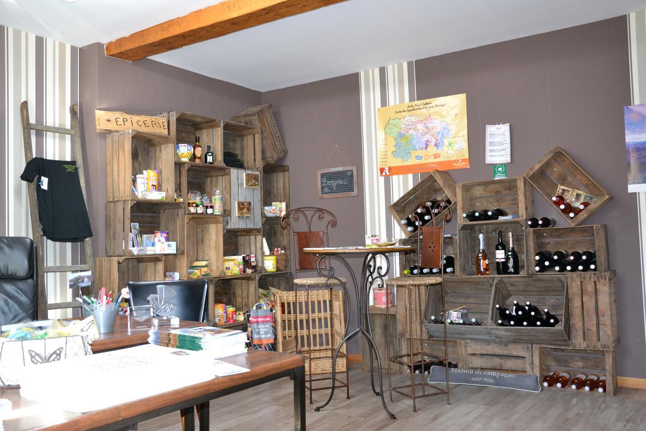Camping La Mare Aux Fees Hotel Roquefeuil Eksteriør billede